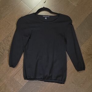 Black 3/4 Sleeve Top
